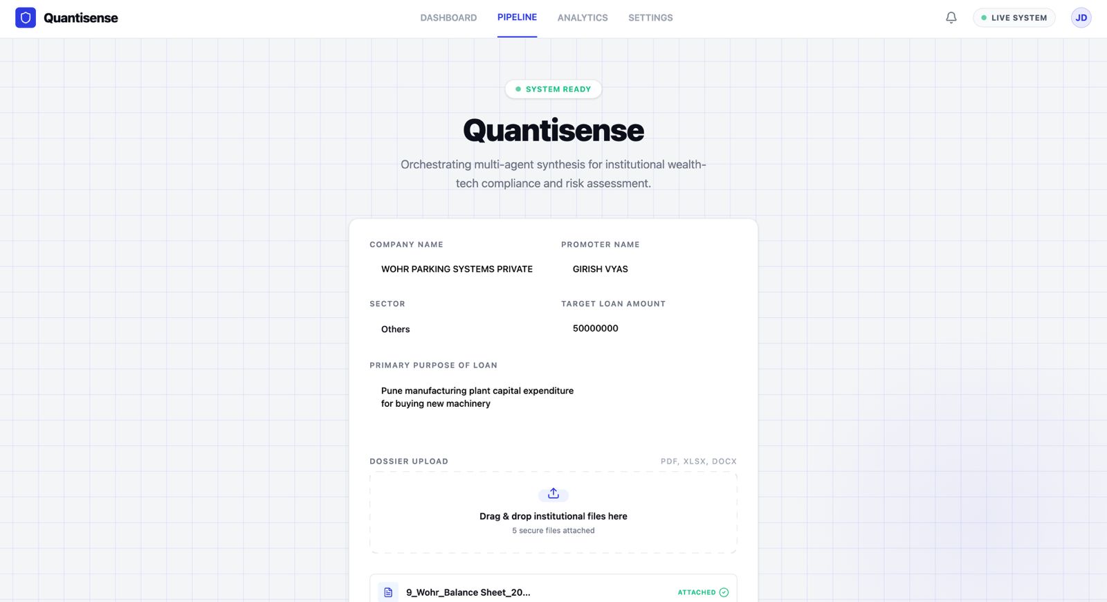 QuantiSense AI